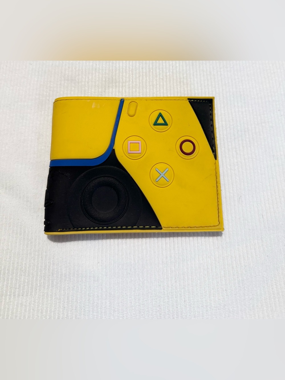 Sony Yellow & Black Gaming Controller Wallet